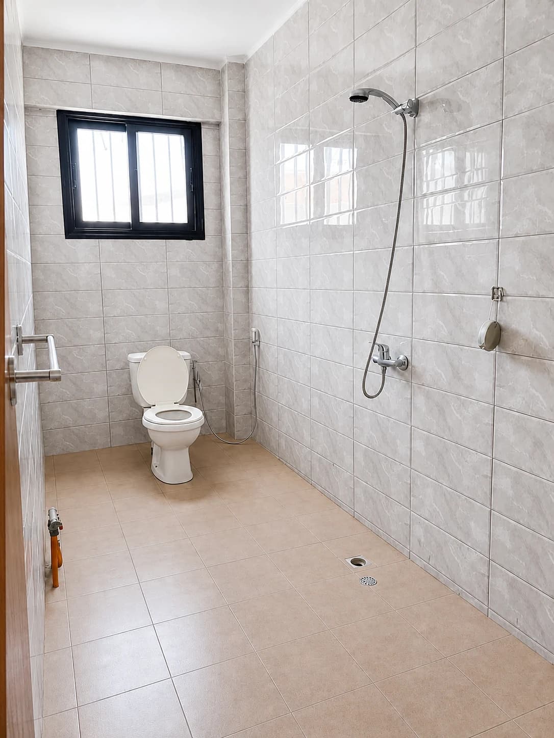 Salle d'eau, douche à l'italienne